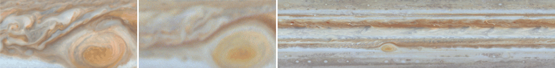 Cassini images of Jupiter